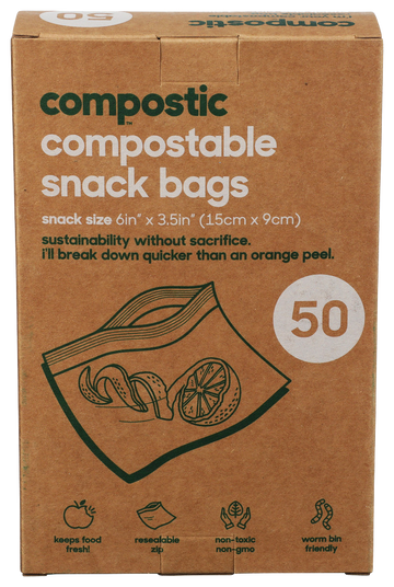 Compostic Snack Bags - 5O BG