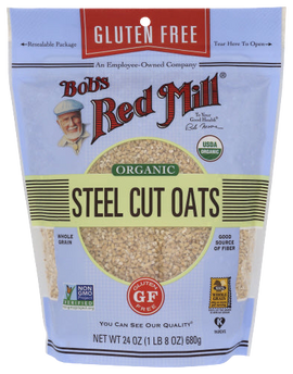 Organic Steel Cut Oats - 24 OZ