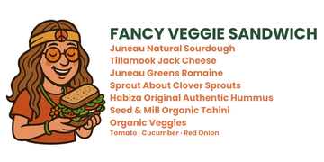 Fancy Veggie Sandwich