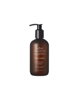 Hand Wash with Lemon & Ginger: 8 fl oz.