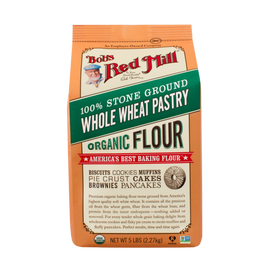 Organic Whole Wheat Pastry Flour - 5 LB