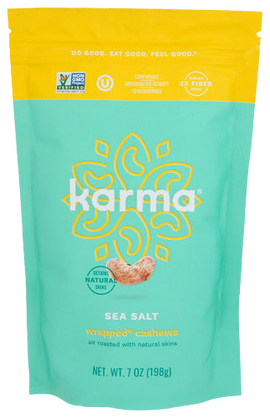 Sea Salt Wrapped Cashews - 7 OZ