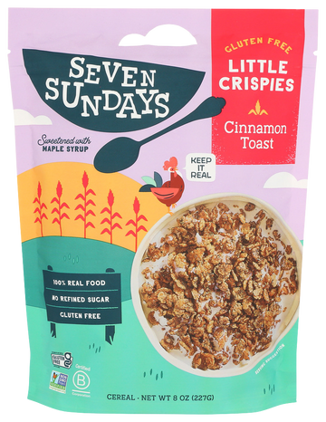 Seven Sundays Cinnamon Toast Cereal - 8 OZ