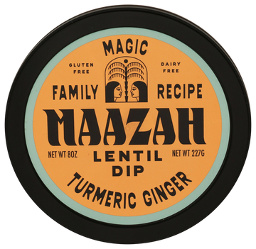 Maazah Turmeric Ginger Lentil Dip - 8 OZ