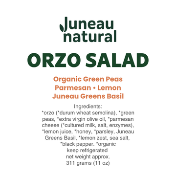 Juneau Natural Orzo Salad