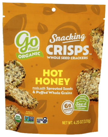 Go Raw Hot Honey Crisps - 4.25 OZ