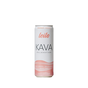 Leilo Raspberry Hibiscus Kava Mocktail - 12 FO