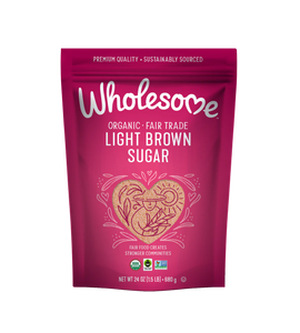 Wholesome Organic Light Brown Sugar - 24 OZ