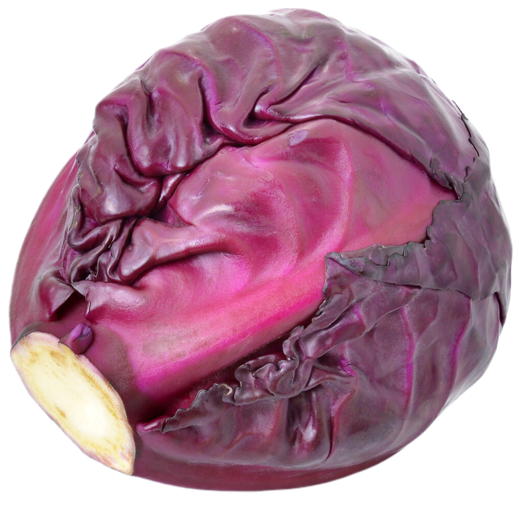 Organic Purple Cabbage ABOUT 6 LB EACH Juneau Natural