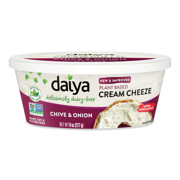 Chive & Onion Plant-Based Cream Cheese - 8 OZ