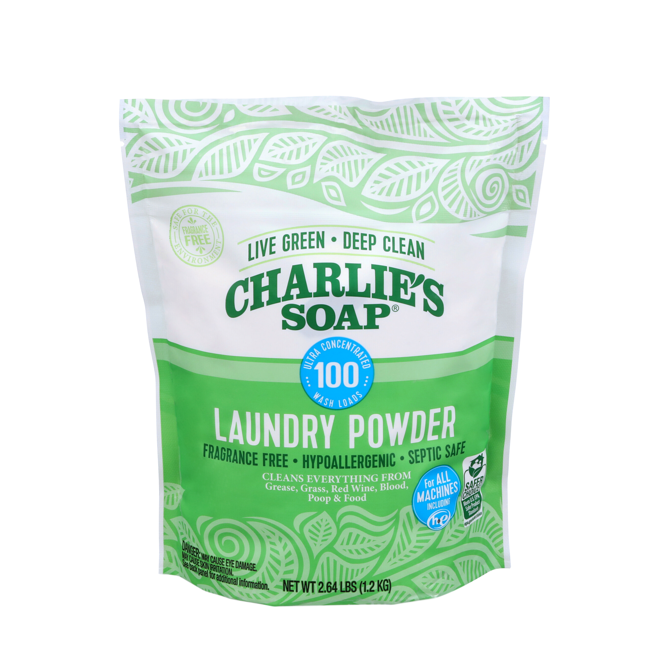 Charlie's Soap Laundry Powder - 2.64 OZ