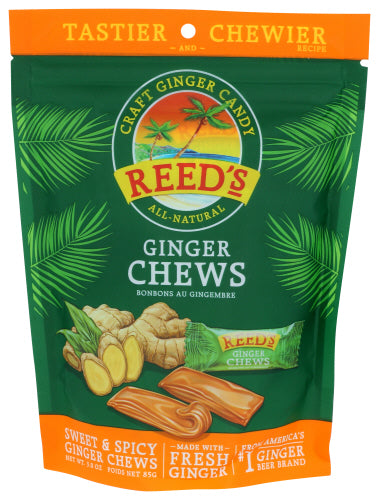 Reeds Ginger Chews - 3 OZ