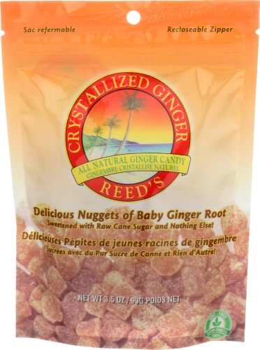 Crystalized Ginger Candy - 3.5 OZ