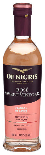 Rose Sweet Wine Vinegar - 16.9 FO