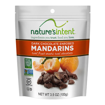 Dark Chocolate Enrobed Mandarins - 3.5 OZ