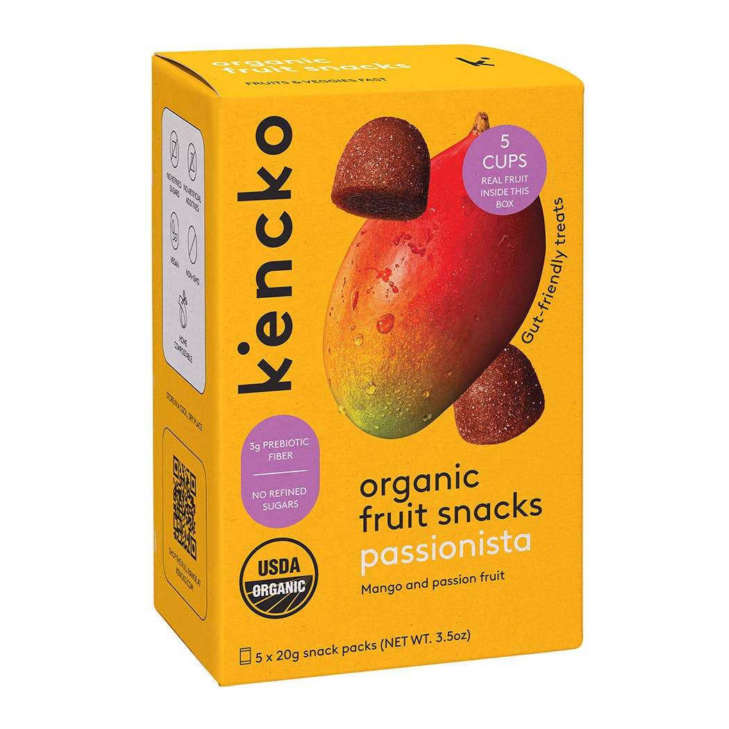 Passionista Organic Natural Fruit Snacks (5-pack)