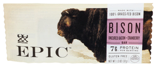 Bacon Cranberry Bison Bar - 1.3 OZ