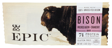 Bacon Cranberry Bison Bar - 1.3 OZ