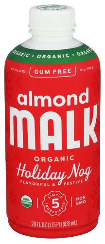 Malk Almond Organic Holiday Nog - 28 FO