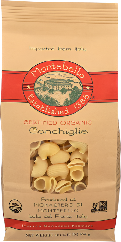 Organic Artisan Conchiglia Pasta - 16 OZ