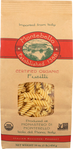 Organic Fusilli Pasta - 16 OZ