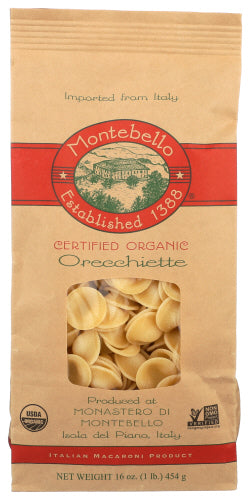 Organic Artisan Orecchiette Pasta - 16 OZ