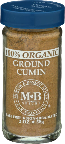Morton & Bassett Organic Ground Cumin - 2 OZ