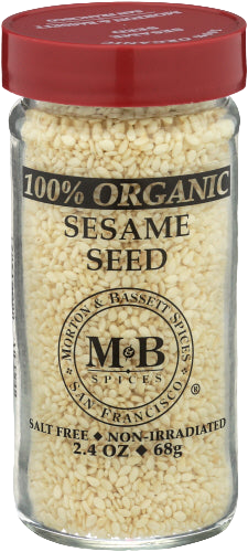 Morton & Bassett Organic Sesame Seed - 2.4 OZ