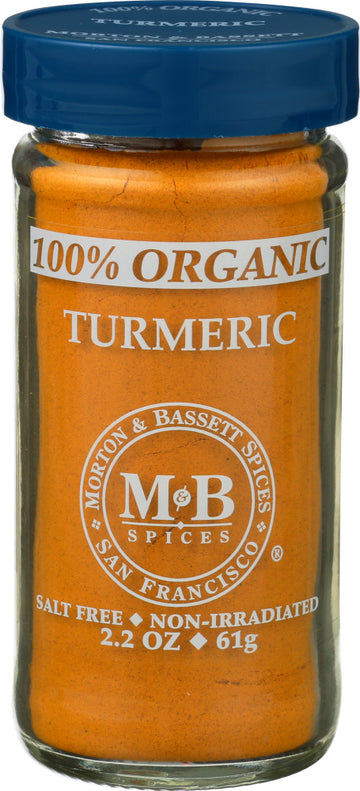 Morton & Bassett Organic Turmeric - 2 OZ