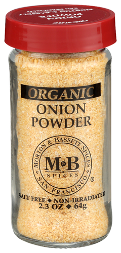 Morton & Bassett Organic Onion Powder - 2.3 OZ