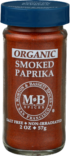 Morton & Bassett Organic Smoked Paprika - 2 OZ
