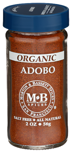 Morton & Basset Organic Adobo - 2 OZ