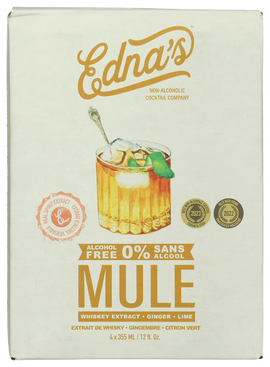 Ednas NA Mule Cocktail - 4 PK