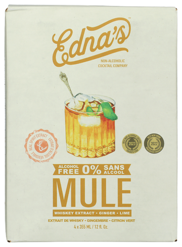 Ednas NA Mule Cocktail - 4 PK