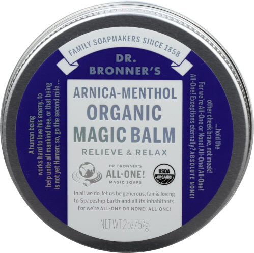 Organic Arnica-Menthol Balm - 2 OZ