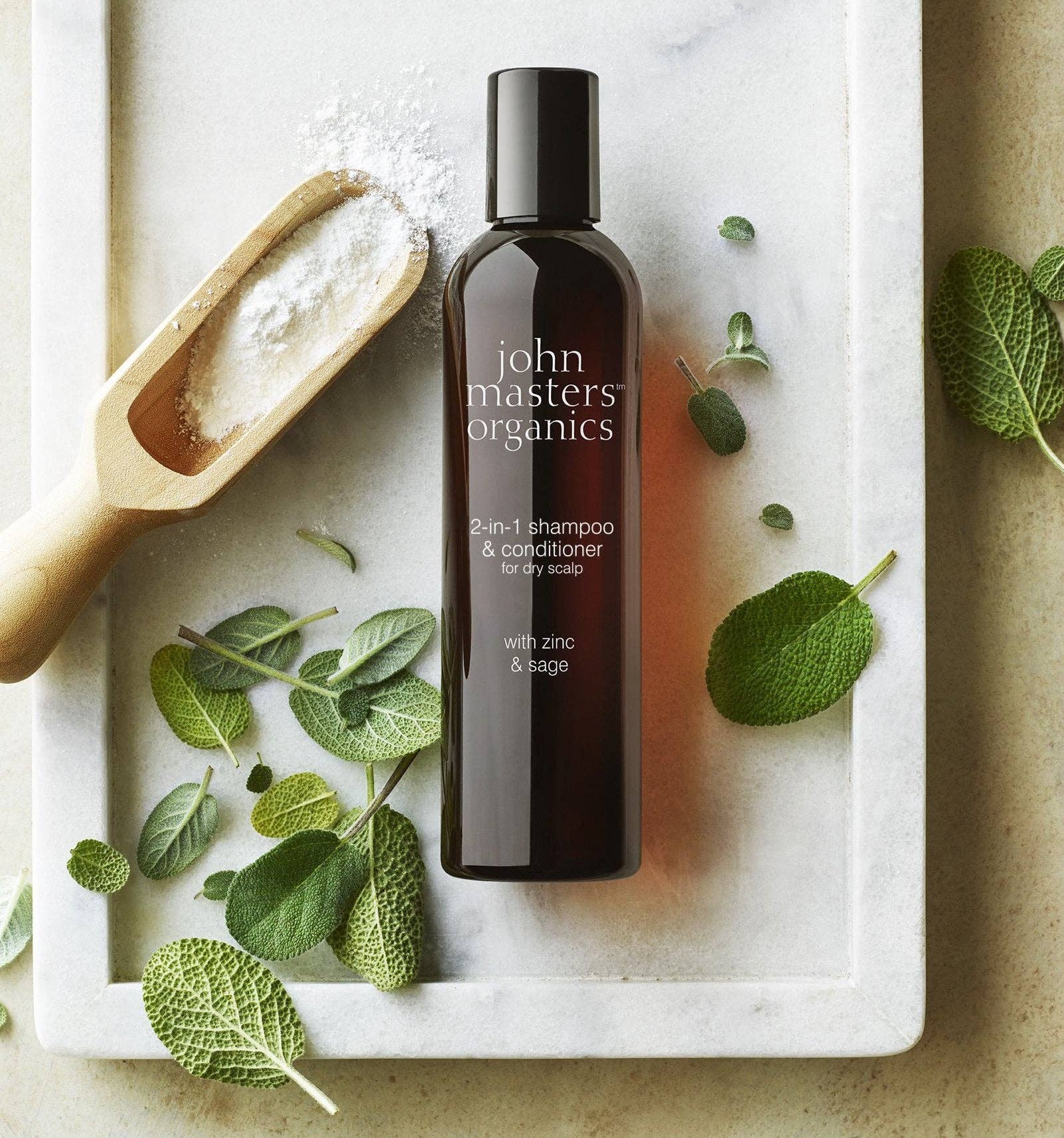 シャンプー john masters Scalp Conditioning Shampoo with Zinc & Sage: 8 fl oz