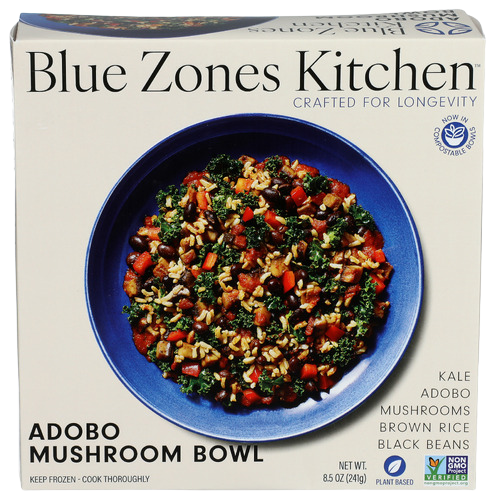 Blue Zones Adobo Mushroom Bowl - 8.5 OZ