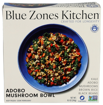 Blue Zones Adobo Mushroom Bowl - 8.5 OZ