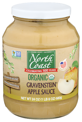 Organic Gravenstein Applesauce - 24 OZ