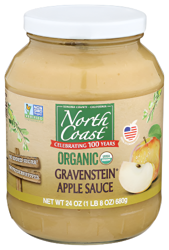 North Coast Organic Gravenstein Applesauce - 24 OZ