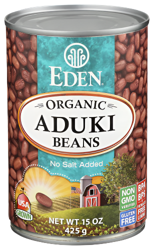 Organic Aduki Beans - 15 OZ