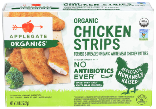 Organic Chicken Strips - 8 OZ