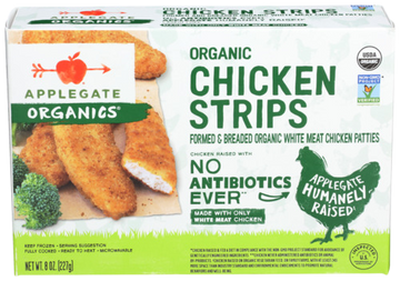 Organic Chicken Strips - 8 OZ