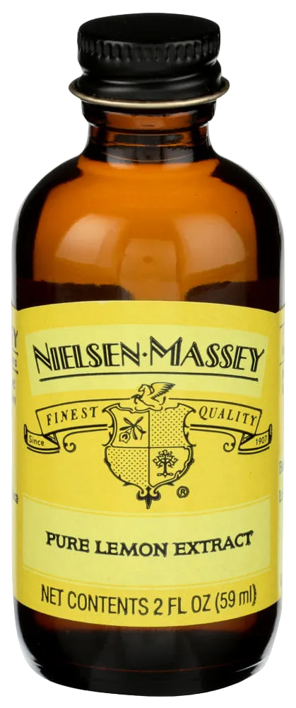 Nielsen Massey Pure Lemon Extract - 2 OZ