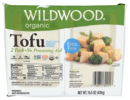 Wildwood Organic Extra Firm Tofu - 2 PK