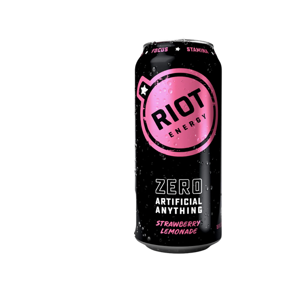 Riot Strawberry Lemonade Energy - 16 FO