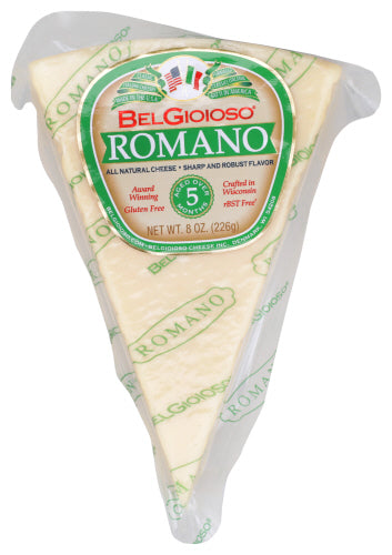 Romano Cheese Wedge - 8 OZ