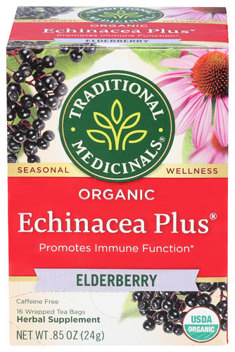 Organic Elderberry Echinacea Tea