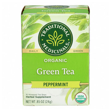 Green Tea Peppermint Tea - 16 BG
