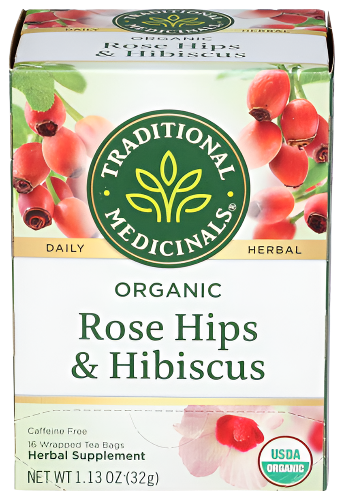 Organic Rose Hips & Hibiscus - 16 BG